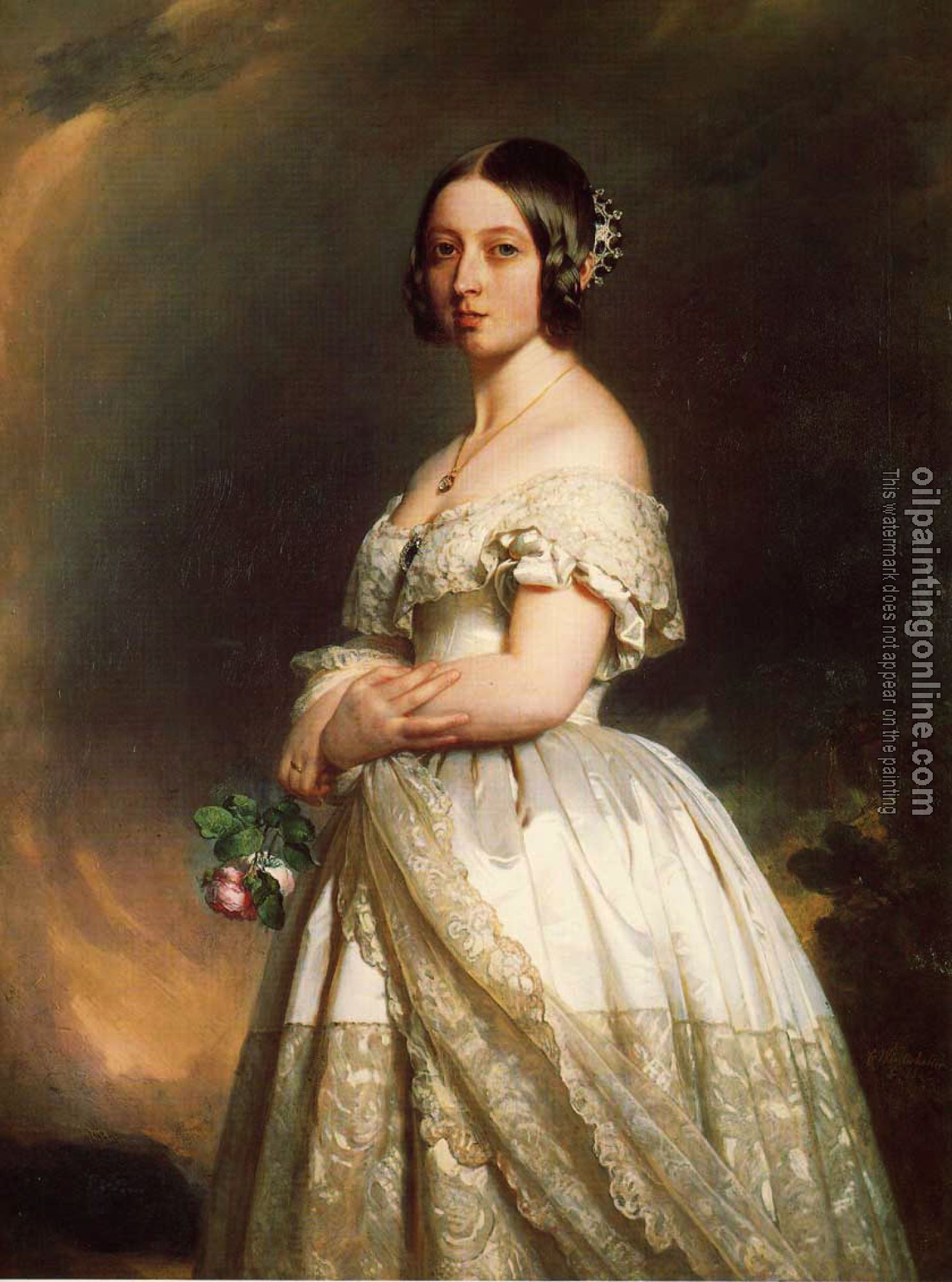 Winterhalter, Franz Xavier - Queen Victoria